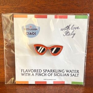 San Pelligrino Collectible Sunglasses Pin